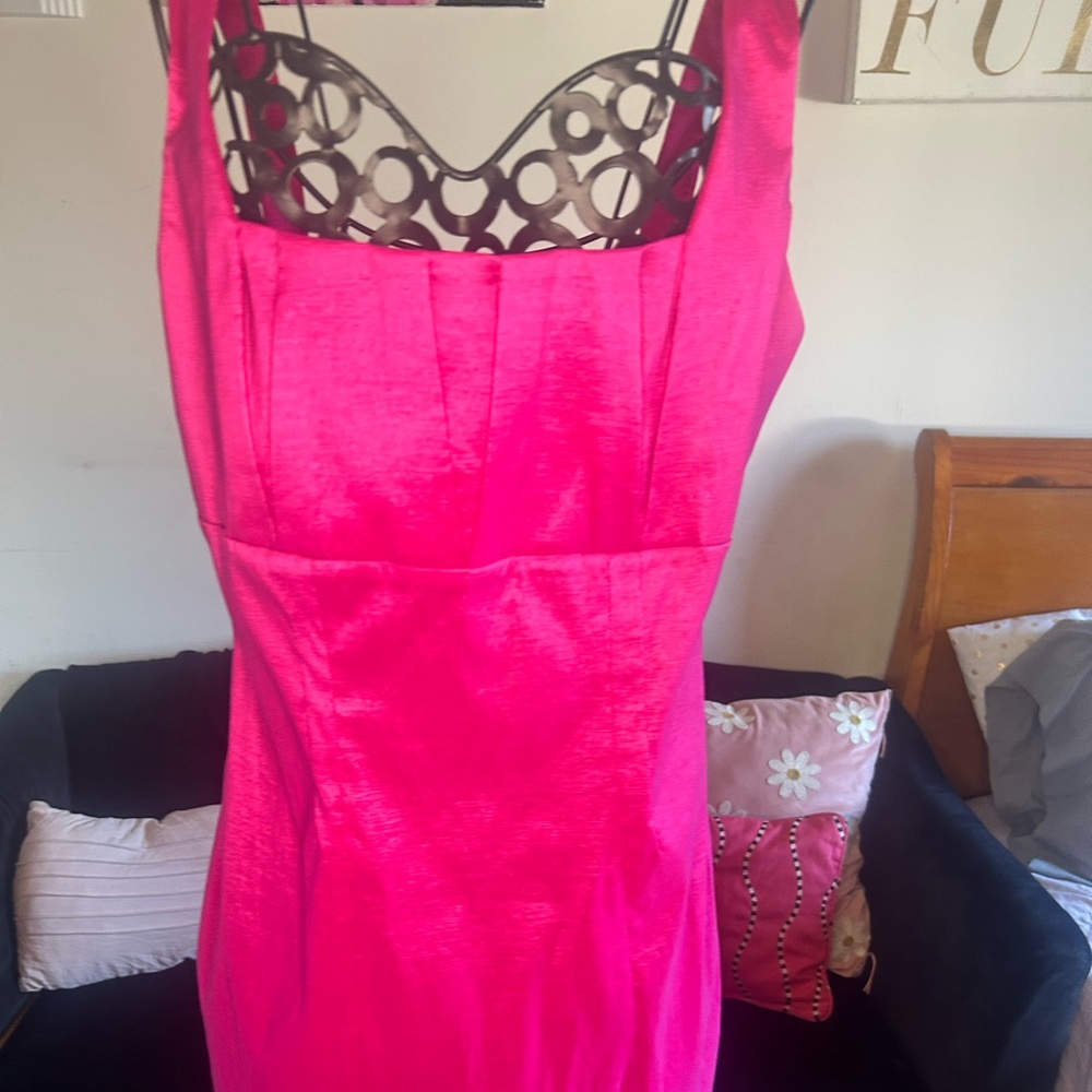 Calvin Klein, 8, Pleated Dress